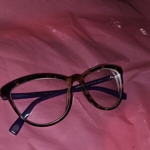 Warby Parker- LOUISE Tortoise and Purple Cat-Eye Frames
